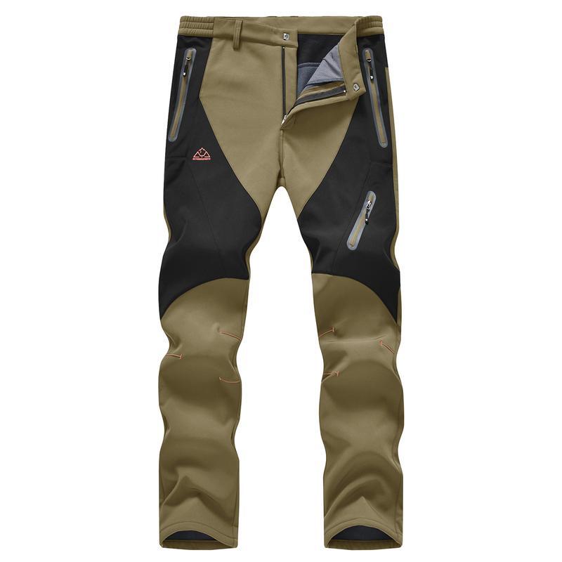🏆LAST DAY SALE 49% OFF!!🔥Men's Insulated Water Resistant Warm Fleece Lined Ski Pants