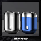🔋 Mini double-ended shaver! 0.1mm Knife Mesh 7500 rpm motor