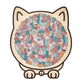 💗LAST DAY - BUY 1 GET 1 FREE🎅135-Piece Morandi-Colored Cat Shaped Wooden Jigsaw Puzzle