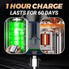 🔋 Mini double-ended shaver! 0.1mm Knife Mesh 7500 rpm motor