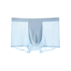 🩲Men's 2-in-1 Ice Silk Underwear Set – Briefs + Boxers, 3D Breathable Comfort for Summer