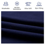 Limited Time Offer 50%🎀Limited! Striped T-shirt 👚 and wide-leg jogging bottoms 👖