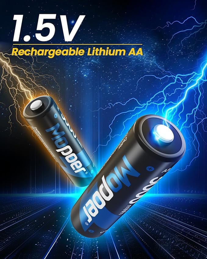✨2025 HOT SALE 49% OFF🔋Li-ion Battery with Integrated Charging Storage Box💡Overcharge protection