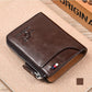 🎁Summer Hot Sale 2024🎁 Men's Leather Zip Wallet (RFID Protected)✨