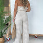 🌴 Summer Sale! The striped bandeau wide-leg jumpsuit ✨ looks slim and comfortable