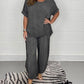 67% for a limited time💖 Half! A two-piece set of fluttery trousers with sleeves to unlock effortless chic ✨