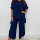 67% for a limited time💖 Half! A two-piece set of fluttery trousers with sleeves to unlock effortless chic ✨