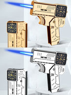 🔥HOT SALE🔥Folding Blue Flame Trigger Lighter Keychain