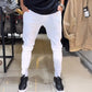 Men’s Slim-Fit Casual Solid Pants – Sleek Solid Tones, Slim Silhouette, Ideal for Easy Pairing 👔