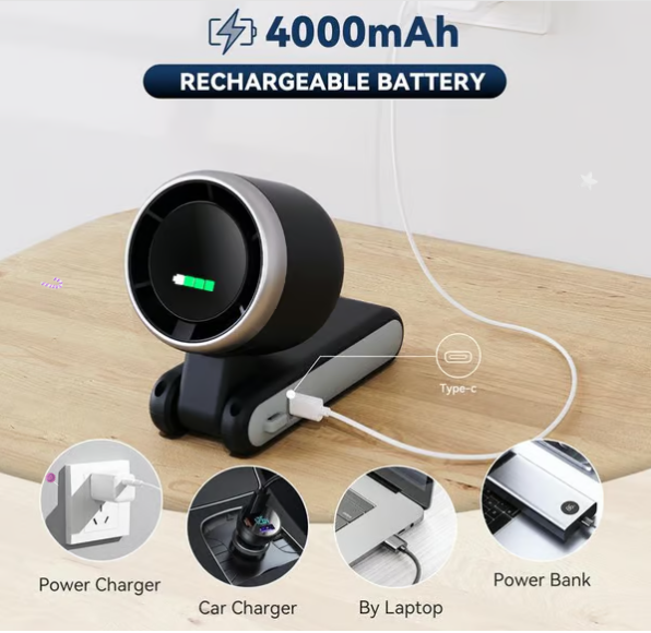 🌬️Portable Turbo Fan | Ultra - Cool Breeze for Summer On - the - Go
