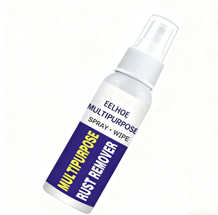 💪Powerful Rapid Rust Remover Spray – No Scrubbing, Safe for Iron/Steel/Home Hardware