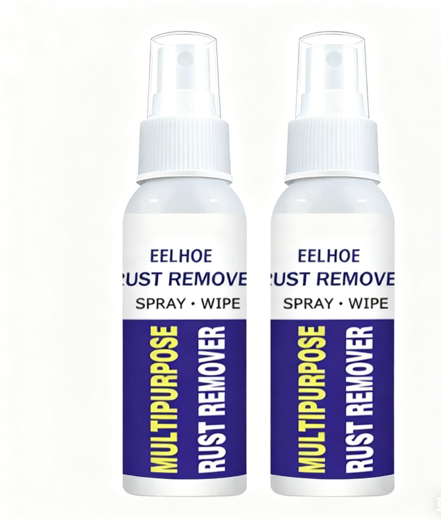 💪Powerful Rapid Rust Remover Spray – No Scrubbing, Safe for Iron/Steel/Home Hardware