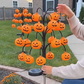 🎃 Vorab‑Kauf! Bei 2 Stück und mehr kostenloser Versand🎃 Neue Halloween Solar‑Baumleuchte mit Bodenstecker – 4 Motive: Kürbis, Geist, Schädel, Fledermaus