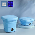 🛁 Mini Foldable Washing Machine – Compact, Easy Storage for Apartments & Quick Clothes Washes