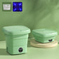 🛁 Mini Foldable Washing Machine – Compact, Easy Storage for Apartments & Quick Clothes Washes