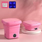 🛁 Mini Foldable Washing Machine – Compact, Easy Storage for Apartments & Quick Clothes Washes