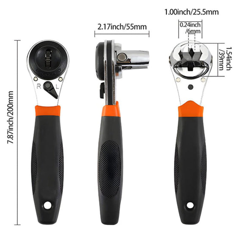 🔥Hot Sale 49% OFF🛠️Adjustable Ratchet Wrench