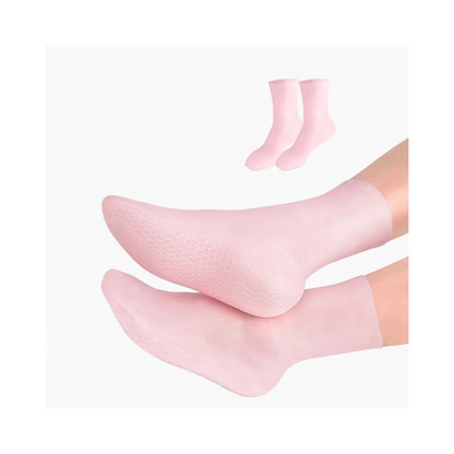 🔥Feuchtigkeitsspendende Fußmaske, Peeling-Silikonsocken, Strand-Schutzsocken