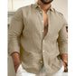 【✨2024 New Products】Men's Cotton Linen Solid Color Shirt