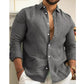 【✨2024 New Products】Men's Cotton Linen Solid Color Shirt