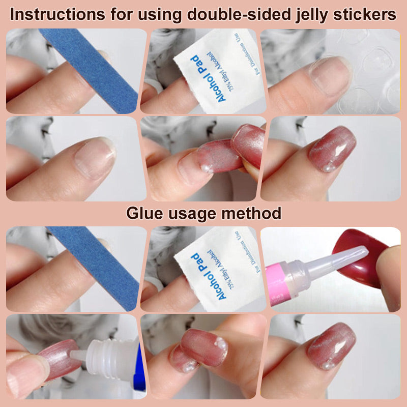 ✨Buy 1 Get 1 Free🌈 Square Press on Diamond Toenails