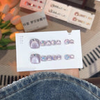 ✨Buy 1 Get 1 Free🌈 Square Press on Diamond Toenails