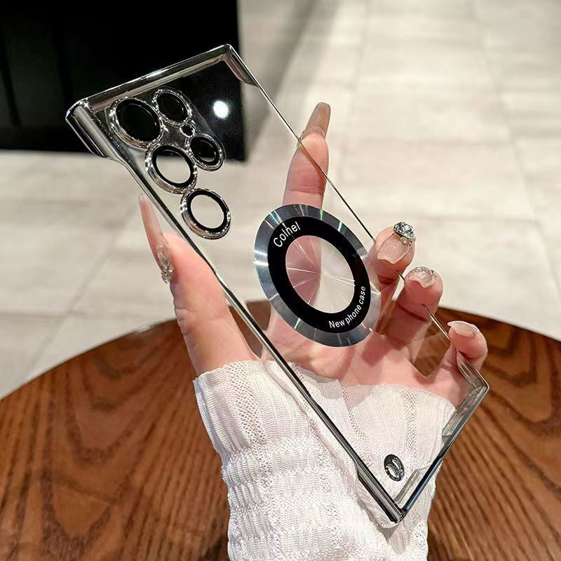 🔥Hot Sale Best Gift🔥Ultra-Thin Transparent Phone Case with Magnetic Ring for Samsung