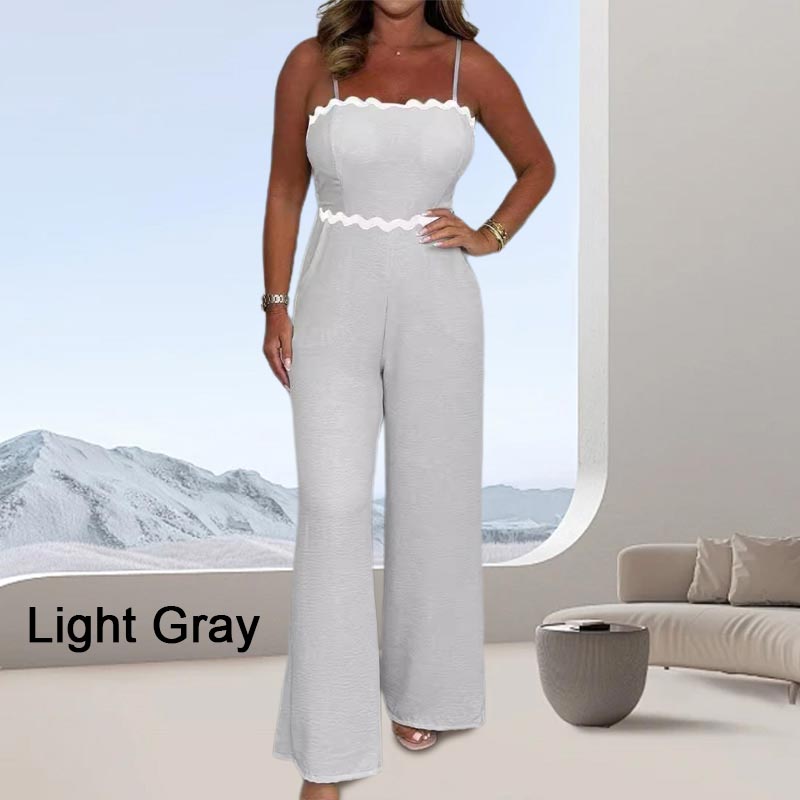 💕64% OFF! Elegant women's suspender jumpsuit 👗 with chest pads