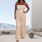 💕64% OFF! Elegant women's suspender jumpsuit 👗 with chest pads