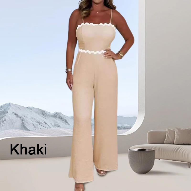 💕64% OFF! Elegant women's suspender jumpsuit 👗 with chest pads