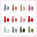 No-Bake and Quick-Drying Multicolor Nail Polish