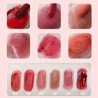 6 Colors Smooth Hydrating High-Shine Lip Gloss