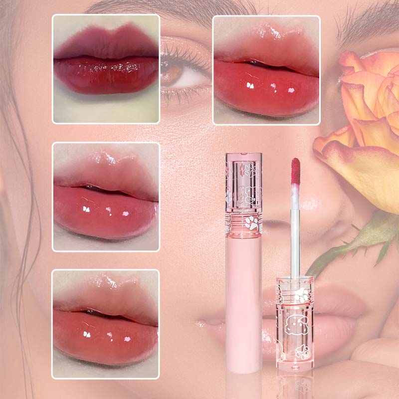 6 Colors Smooth Hydrating High-Shine Lip Gloss