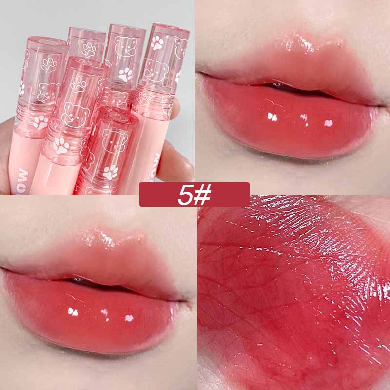 6 Colors Smooth Hydrating High-Shine Lip Gloss