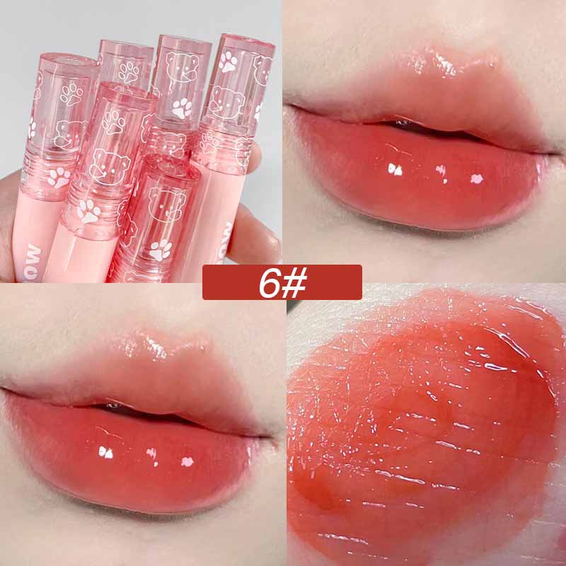 6 Colors Smooth Hydrating High-Shine Lip Gloss