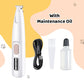 🐾 PET CARE UPGRADE - LED light pet shaver illuminates every trim!