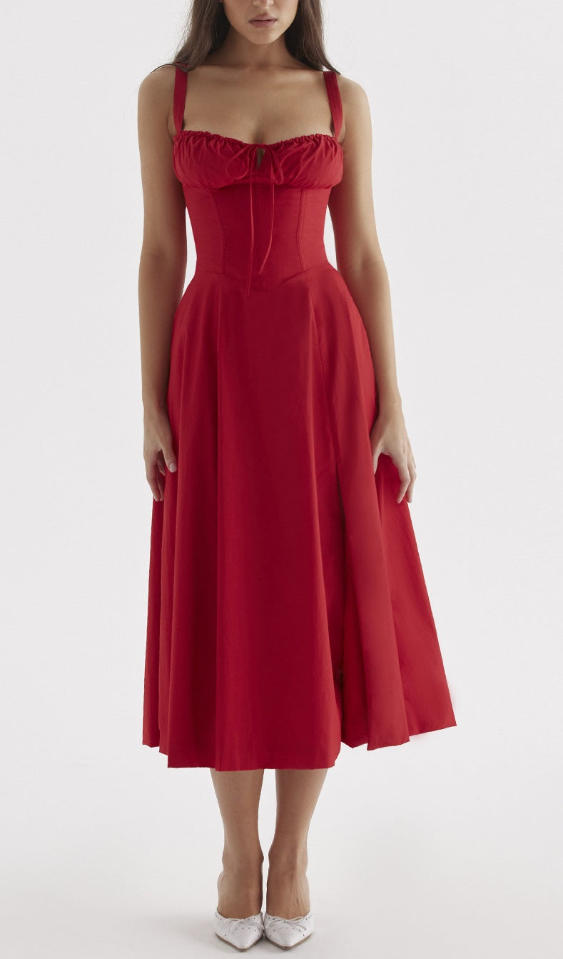 🔥Summer Sale🔥🌸Strapless dress with floral print at the waist🌺