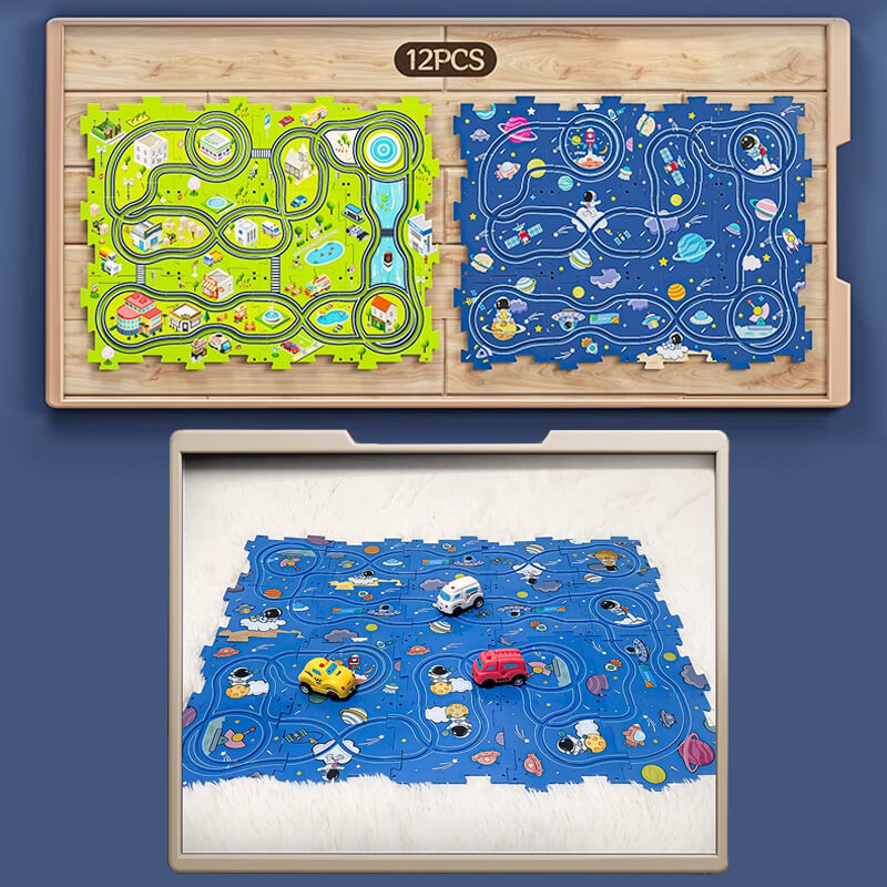 🔥Hot Sales - 49% OFF🎁Children's DIY City Train Wagon Puzzle