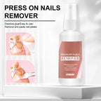 Press-On-Nails Kit (Gel Glue + UV Light + Nail Remover)