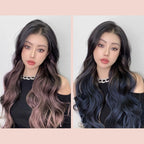 [Best Gift For Her] Gradient Color Curly Wig Piece