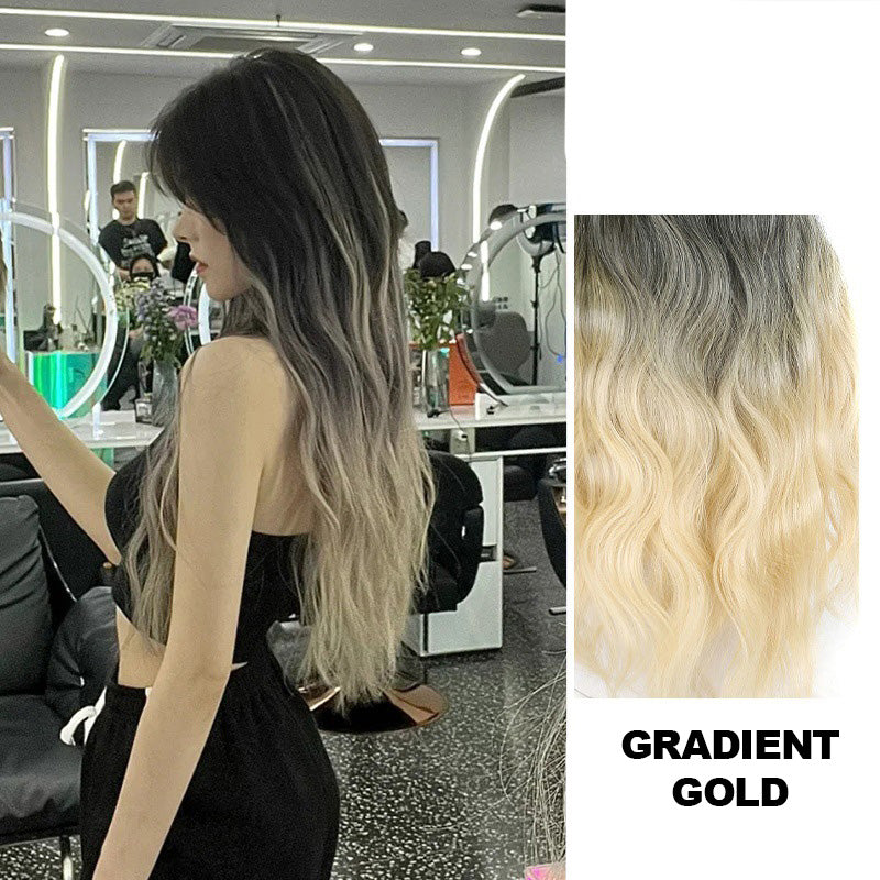 [Best Gift For Her] Gradient Color Curly Wig Piece