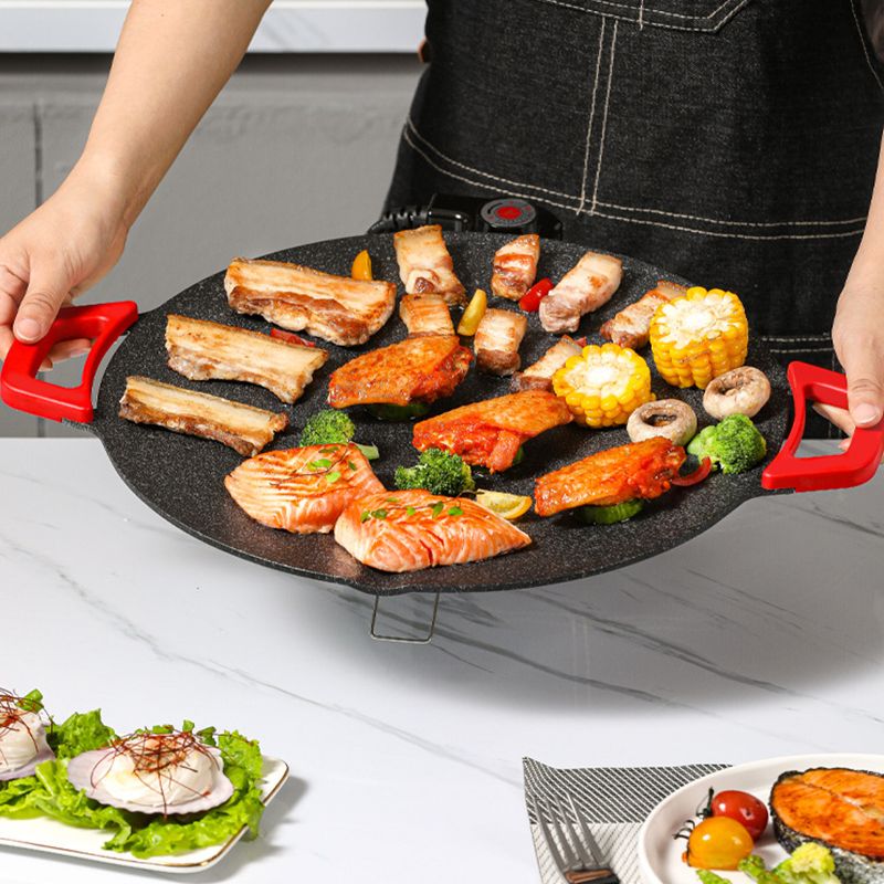 🔥 50% OFF! Free shipping! 🔥 🍳 Non-stick electric griddle ✨ Suitable for indoor and outdoor use ⚡ Key features: ✅ Large surface area (40x25 cm) - can grill 4 servings at the same time ✅ Adjustable temperature (80-230°C) ✅ Easy to clean