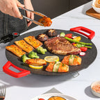 🔥 50% OFF! Free shipping! 🔥 🍳 Non-stick electric griddle ✨ Suitable for indoor and outdoor use ⚡ Key features: ✅ Large surface area (40x25 cm) - can grill 4 servings at the same time ✅ Adjustable temperature (80-230°C) ✅ Easy to clean