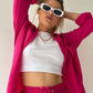 LONG SLEEVE SHIRT SHORT SET