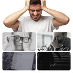 Photochromic Reading Glasses with Glitter Frame