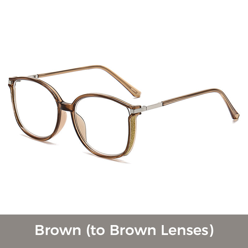 Photochromic Reading Glasses with Glitter Frame