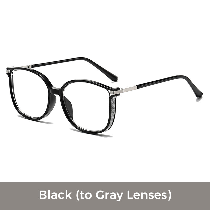 Photochromic Reading Glasses with Glitter Frame