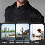 Semi-Spread Collar Shirt