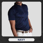 Semi-Spread Collar Shirt