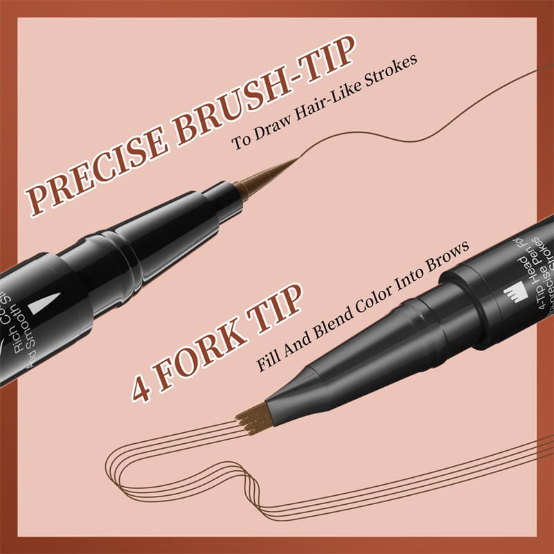 🔥Buy 1 Get 1 Free🔥2-In-1 Waterproof Long-Lasting Eyebrow Pen